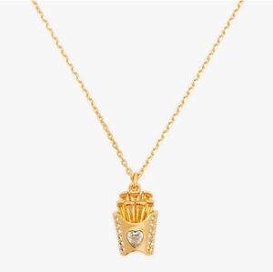 💛▪️Kate Spade▪️ What A Snack Mini Pendant French Fry Necklace